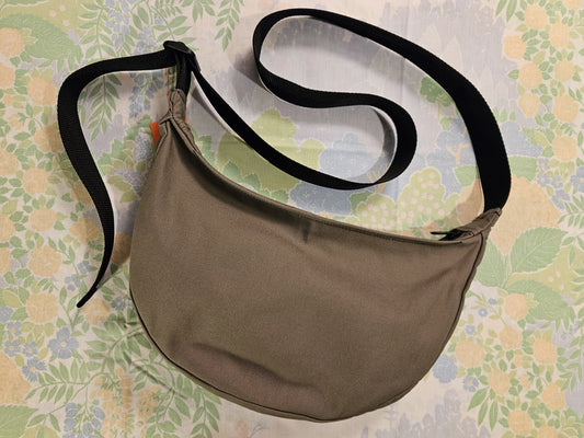 Green Canvas Sling Bag