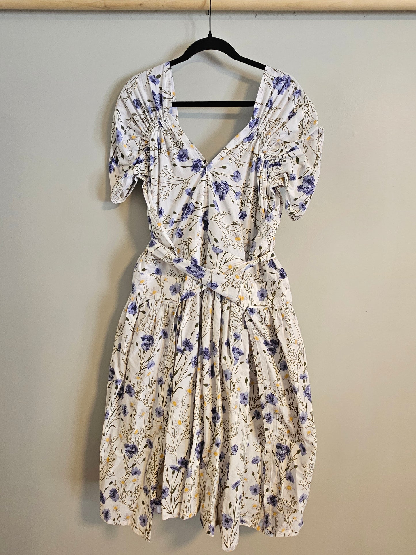Sz 3 Blue Florals and Twigs