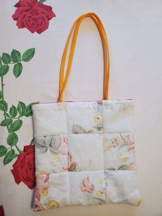 Floral Scrap Tote