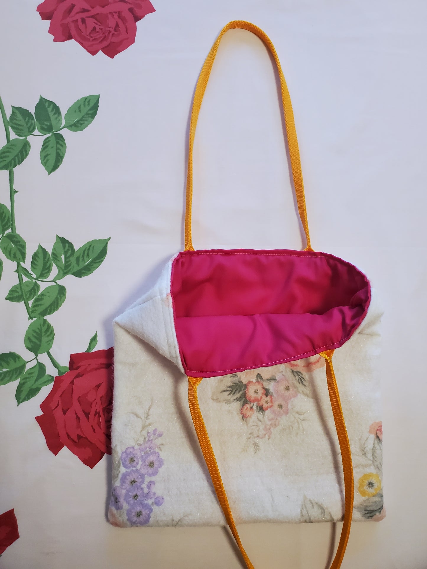 Floral Scrap Tote