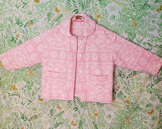 L - Fancy Pink Chore Jacket