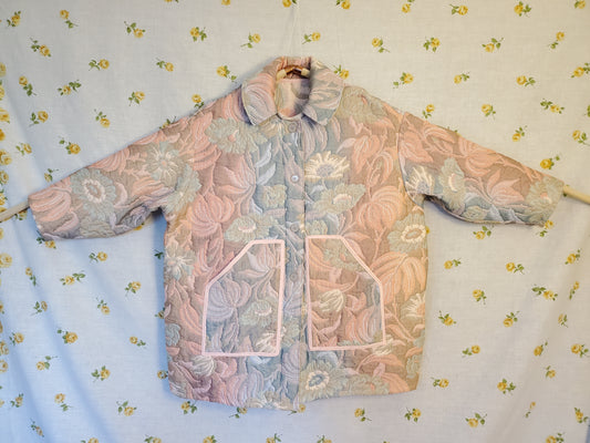 XXXL - REVERSIBLE 80s Pastel Floral