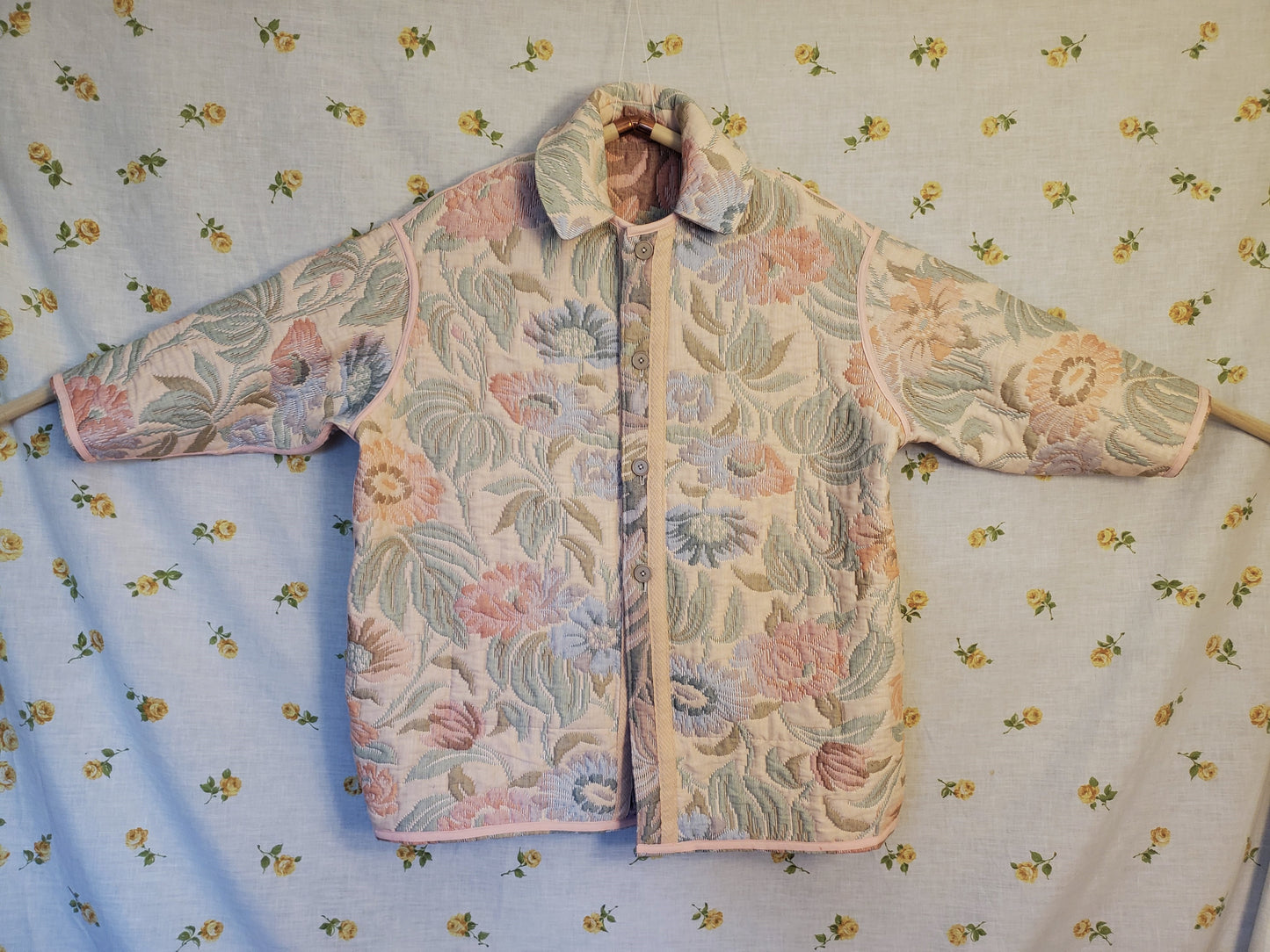 XXXL - REVERSIBLE 80s Pastel Floral