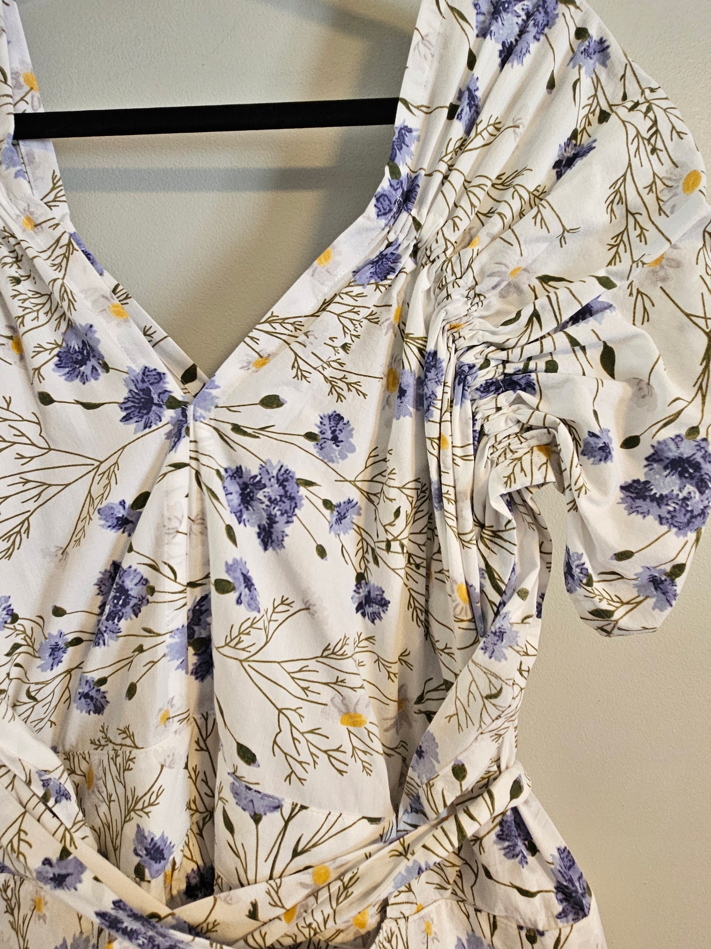 Sz 3 Blue Florals and Twigs