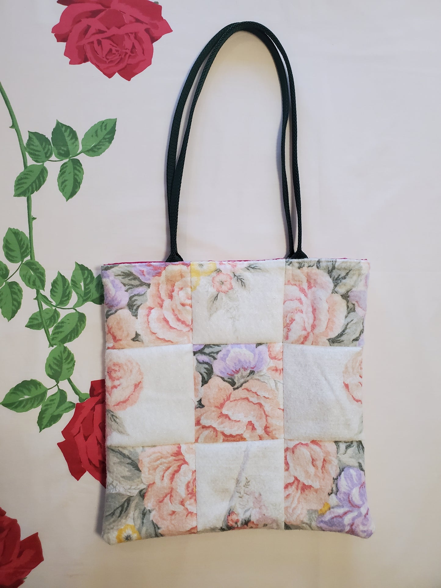 Floral Scrap Tote