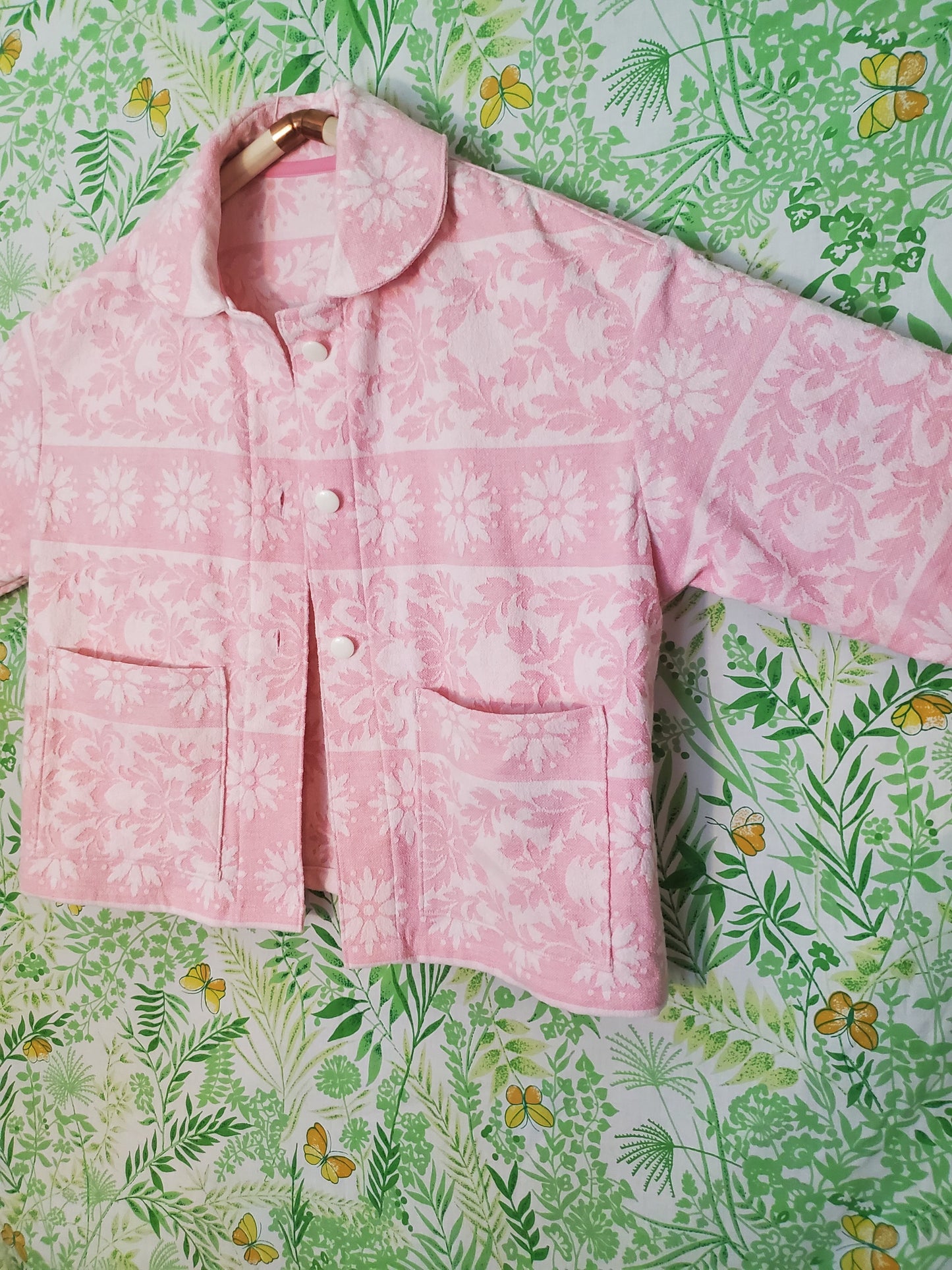 L - Fancy Pink Chore Jacket