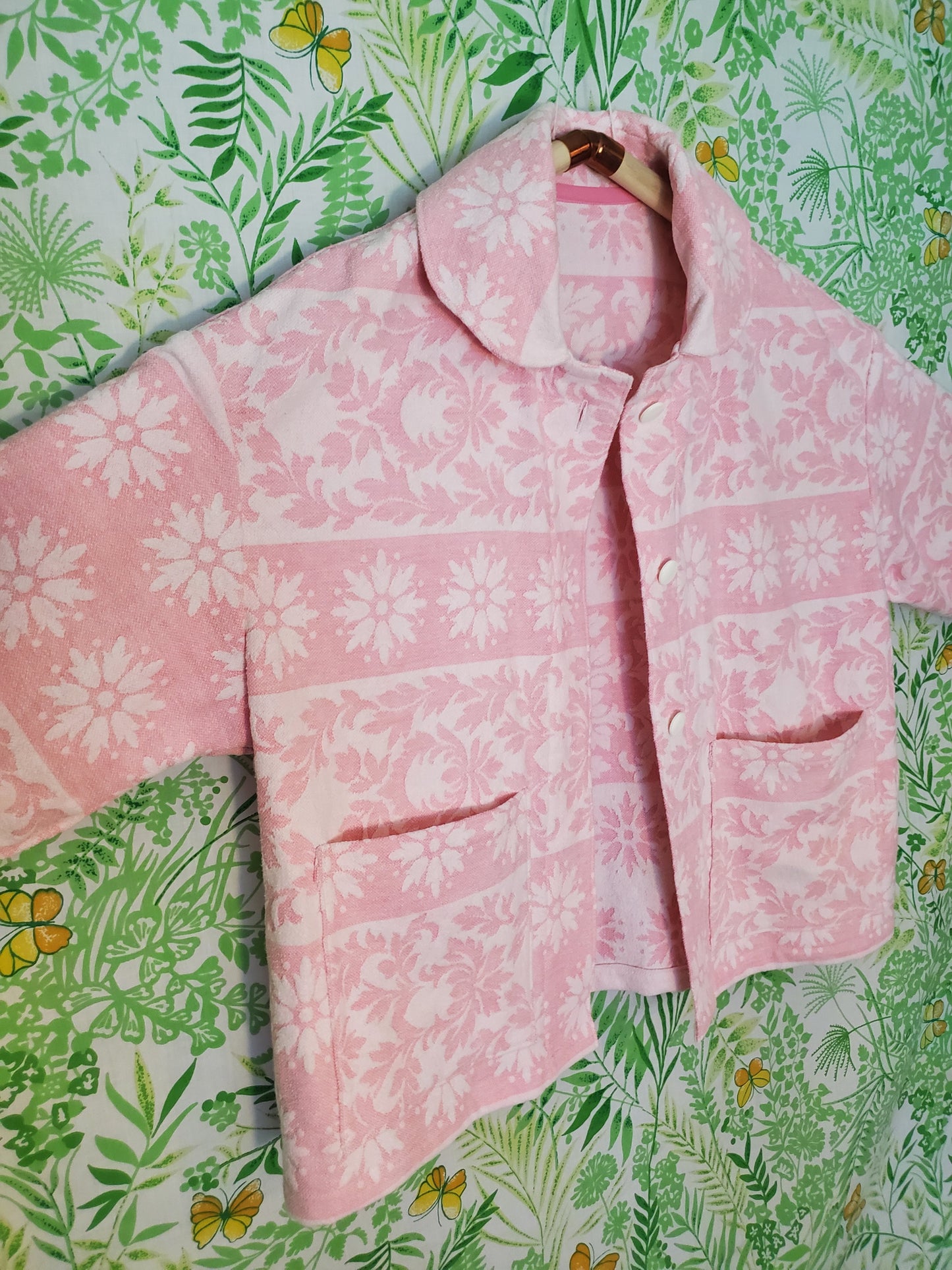 L - Fancy Pink Chore Jacket
