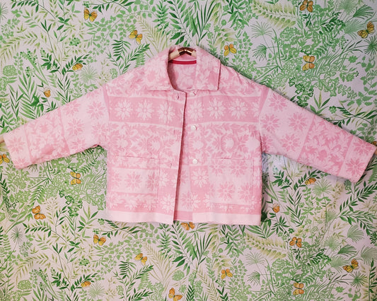 M - Fancy Pink Chore Jacket